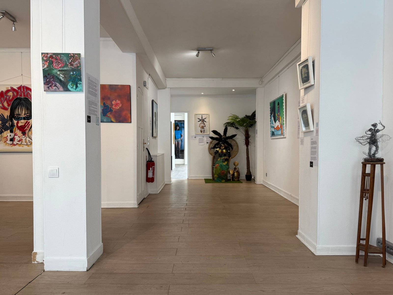 entrée de la galerie d'art